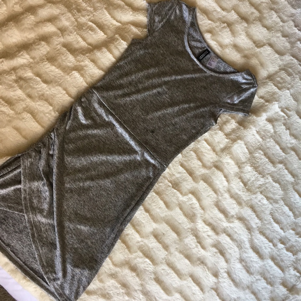 H&M silver party dress